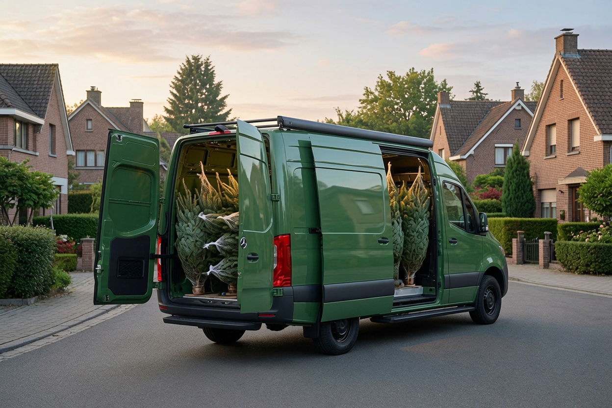 Kerstboom bezorging