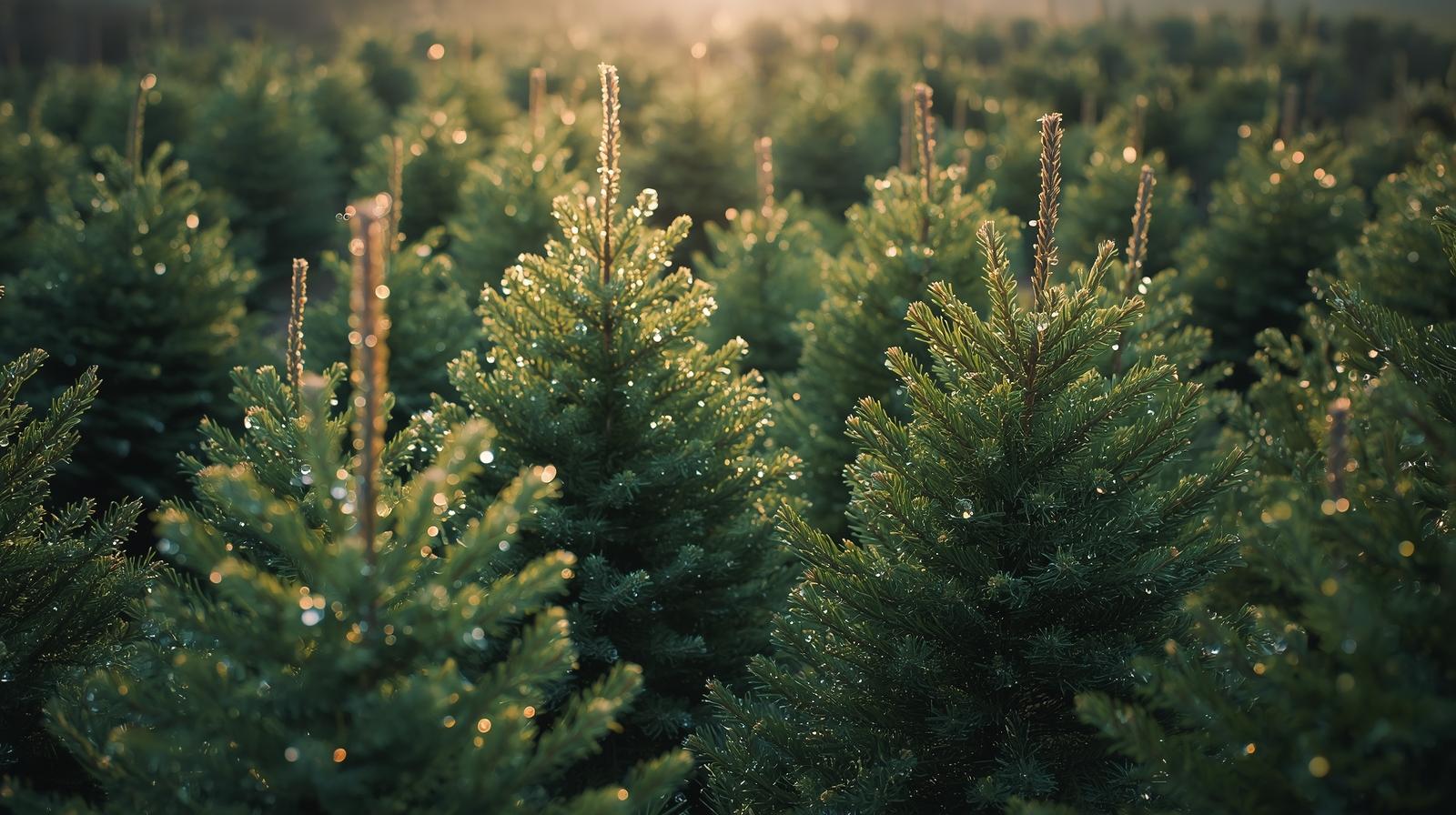 Verse kerstboom thuisbezorgd